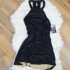 Trixxi Dress NWT Size XL Black Womens Juniors Sleeveless Sheath Party